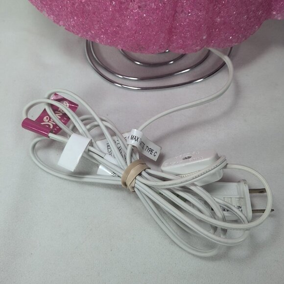 Vintage Disney Princess Lamp Aurora Sleeping Beauty Night Light 11” Pink Bedroom - Picture 10 of 10